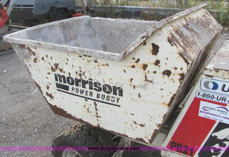 image for item C2937 2005 Terex OMPB21A ride on concrete dump buggy