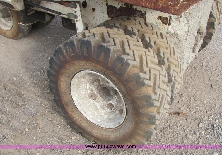 image for item C2937 2005 Terex OMPB21A ride on concrete dump buggy