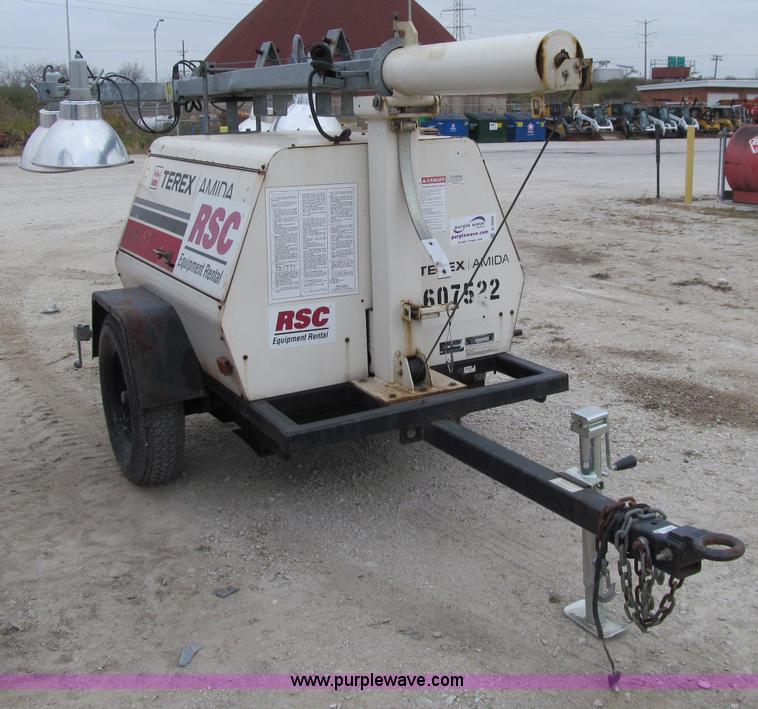 image for item D7005 2005 Terex Amida portable light tower
