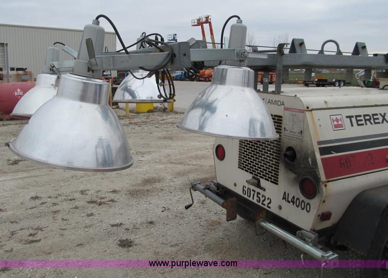 image for item D7005 2005 Terex Amida portable light tower