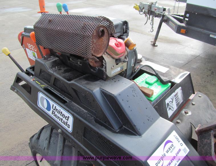 image for item D7007 2005 Ditch Witch 1820 walk-behind trencher
