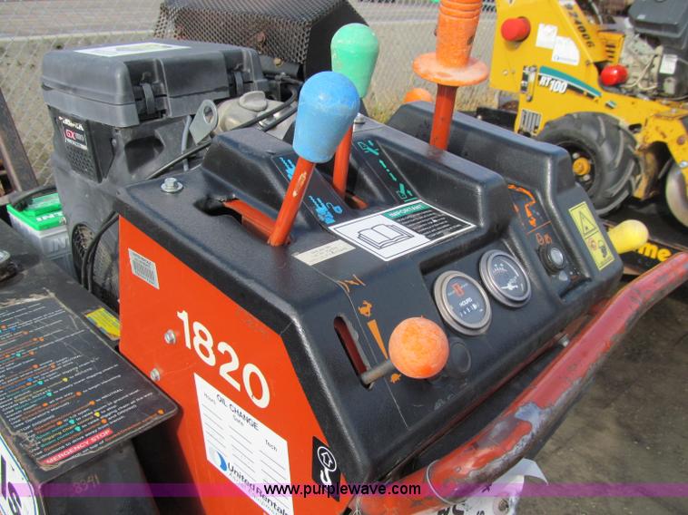 image for item D7007 2005 Ditch Witch 1820 walk-behind trencher