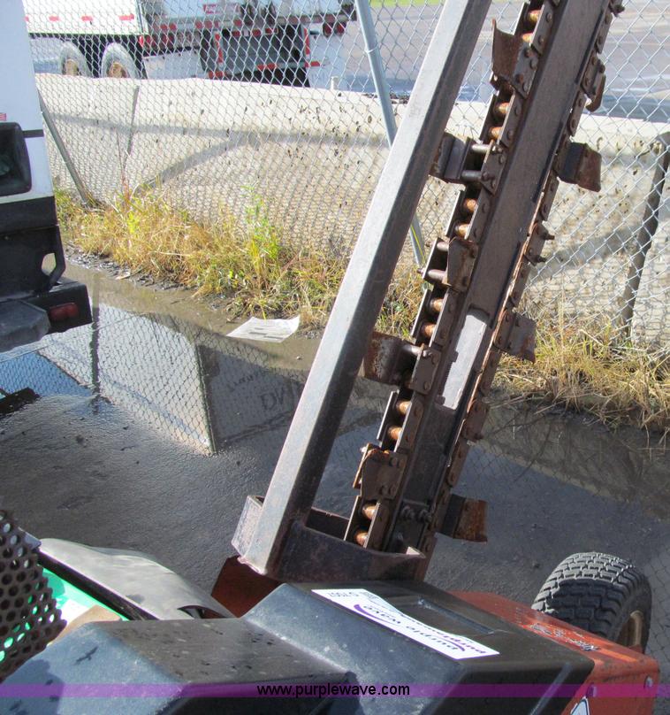 image for item D7007 2005 Ditch Witch 1820 walk-behind trencher