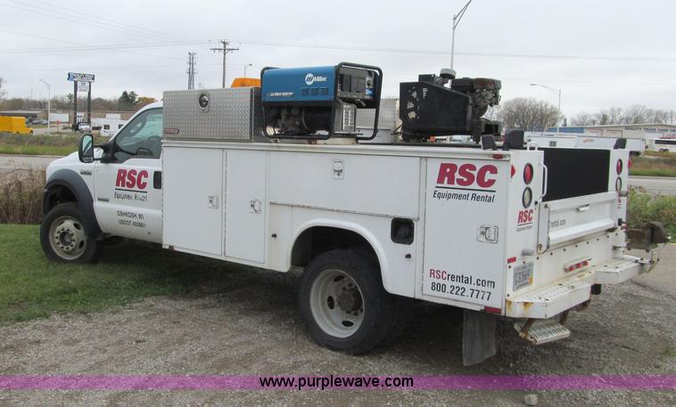 image for item F5549 2006 Ford F550 XL Super Duty service truck