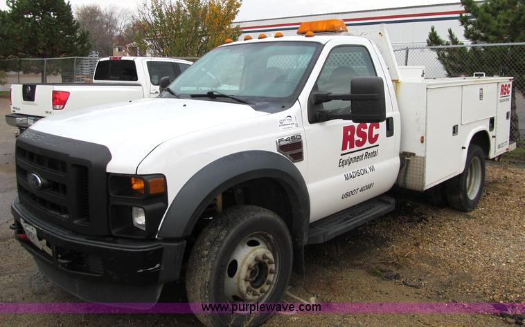 image for item F5551 2008 Ford F450 XL Super Duty service truck