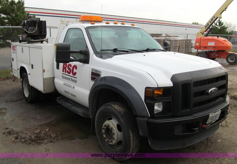 image for item F5551 2008 Ford F450 XL Super Duty service truck
