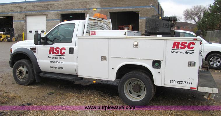 image for item F5551 2008 Ford F450 XL Super Duty service truck