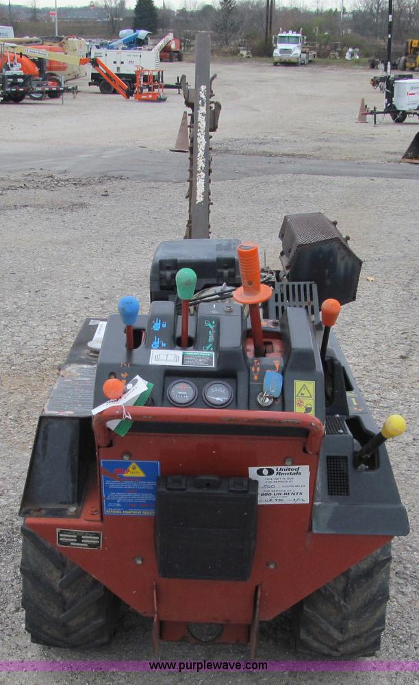 image for item F5556 2005 Ditch Witch 1820HE walk-behind trencher