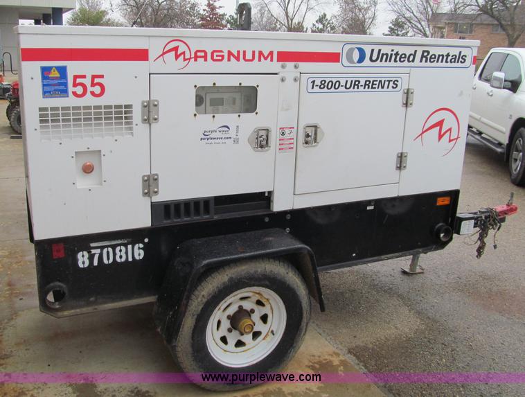 image for item F5558 2006 Magnum MMG 55 towable generator