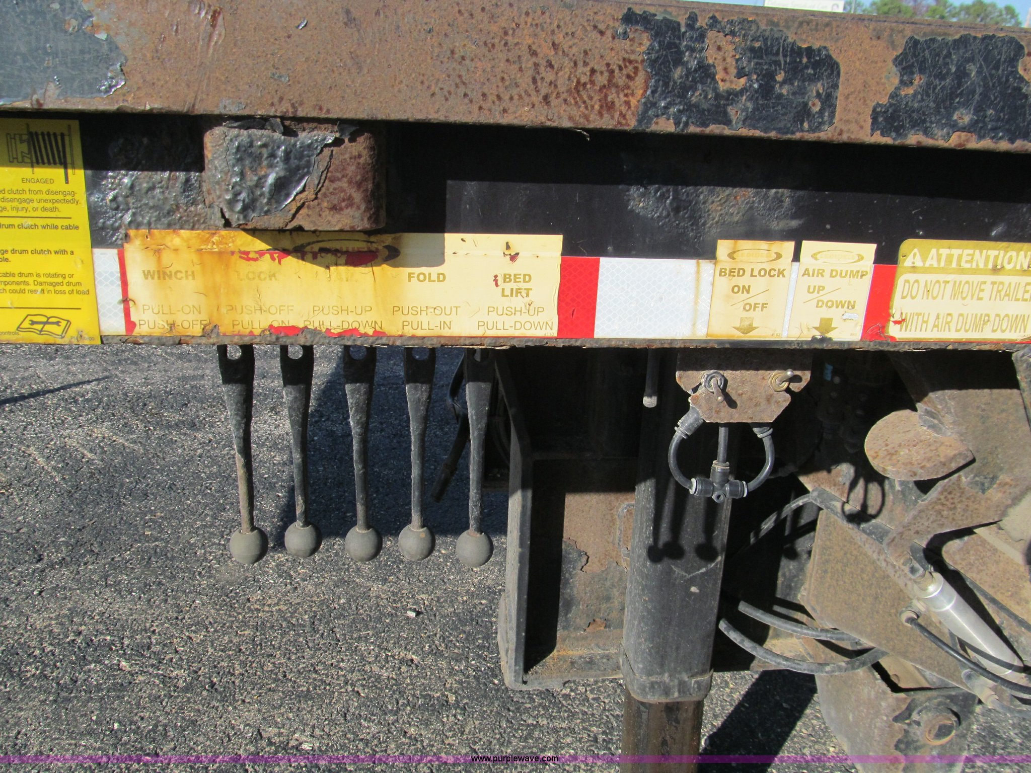 2006 Ledwell HydraTail 48' equipment trailer in Rolla, MO Item F4631