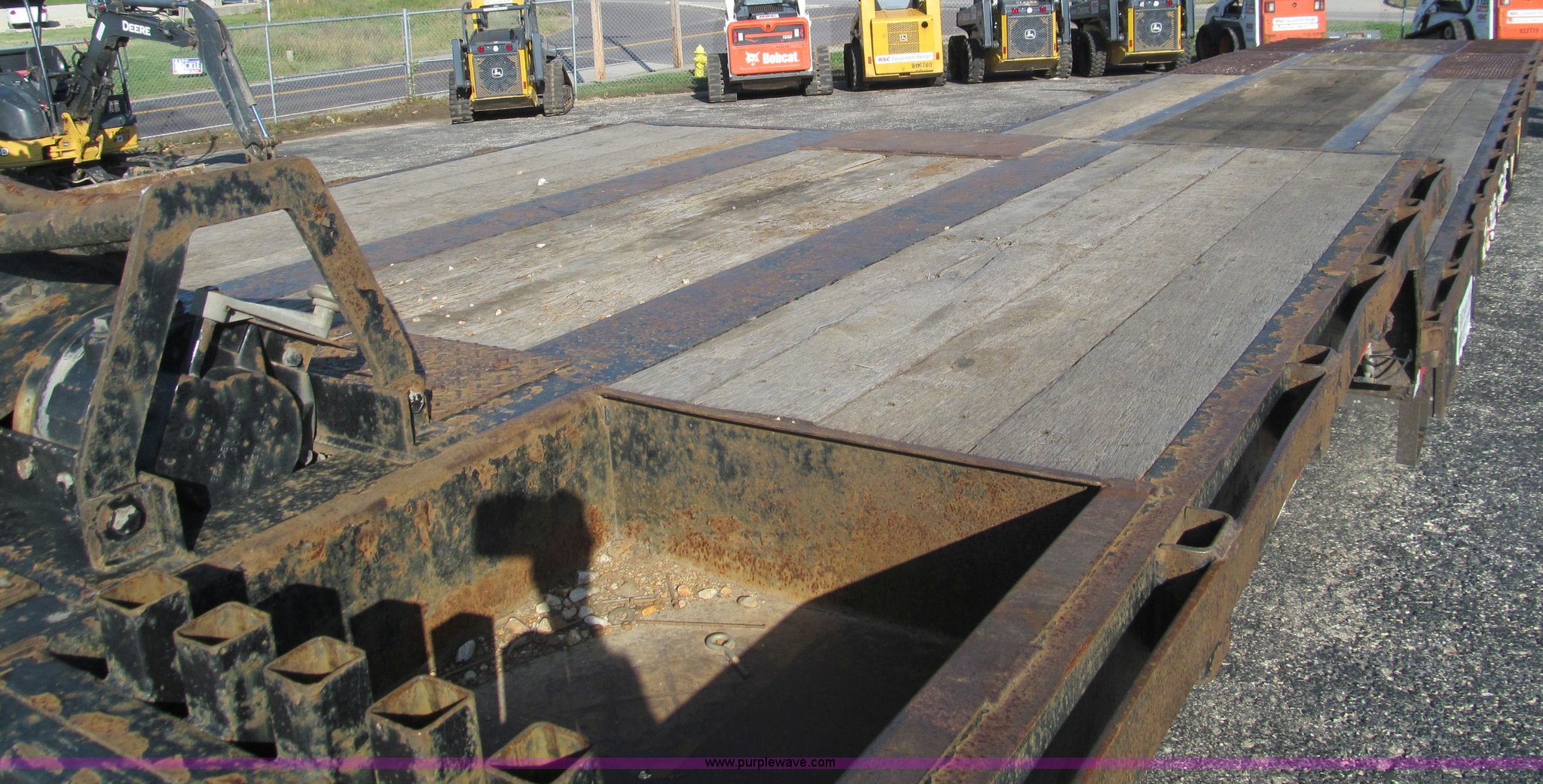 2006 Ledwell HydraTail 48' equipment trailer in Rolla, MO Item F4631