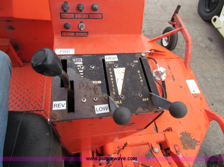 image for item E4050 2001 DewEze ATM144 slope mower