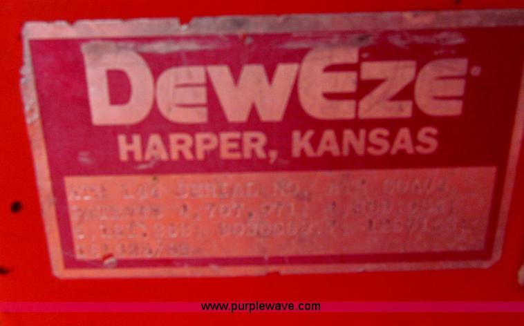 image for item E4050 2001 DewEze ATM144 slope mower