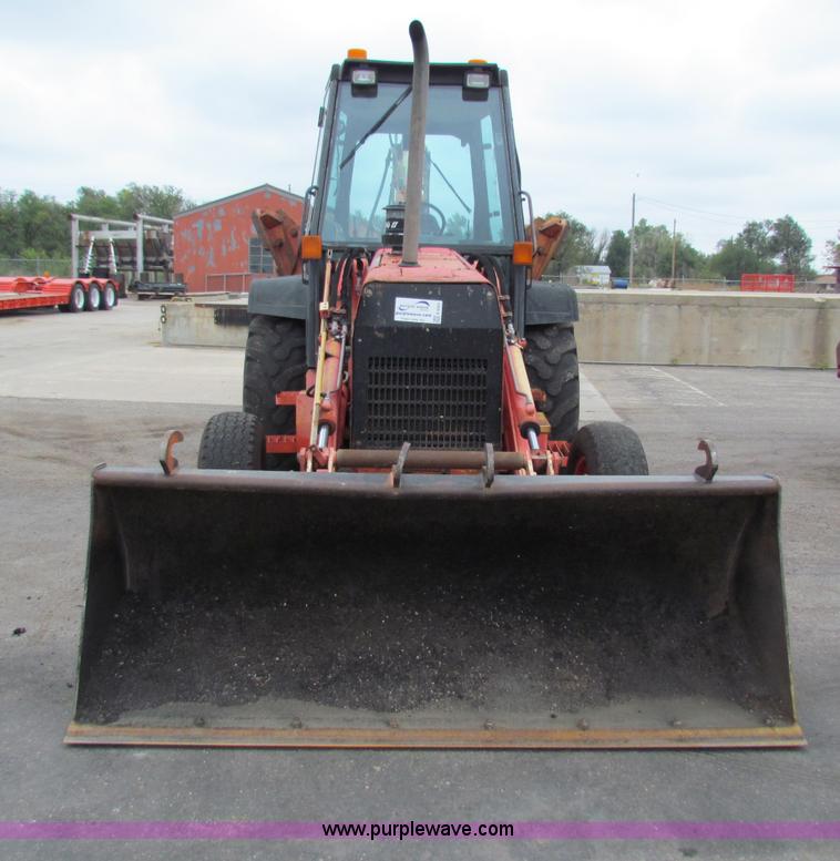 image for item E4054 1996 Ford 555D backhoe