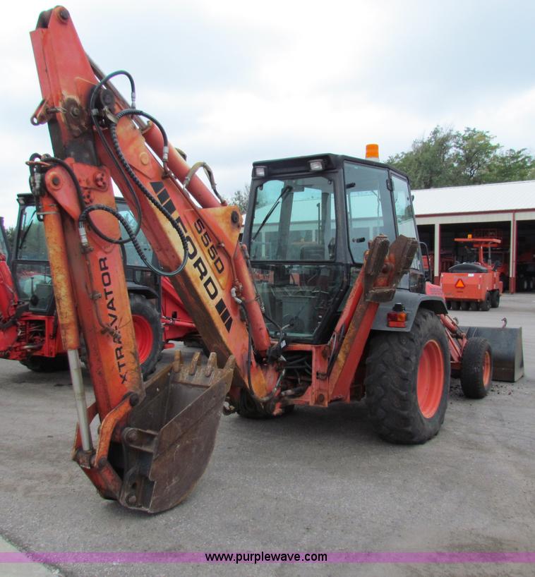 image for item E4054 1996 Ford 555D backhoe