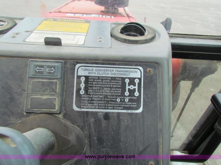 image for item E4054 1996 Ford 555D backhoe