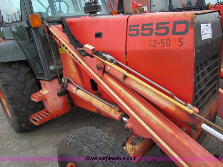 image for item E4054 1996 Ford 555D backhoe