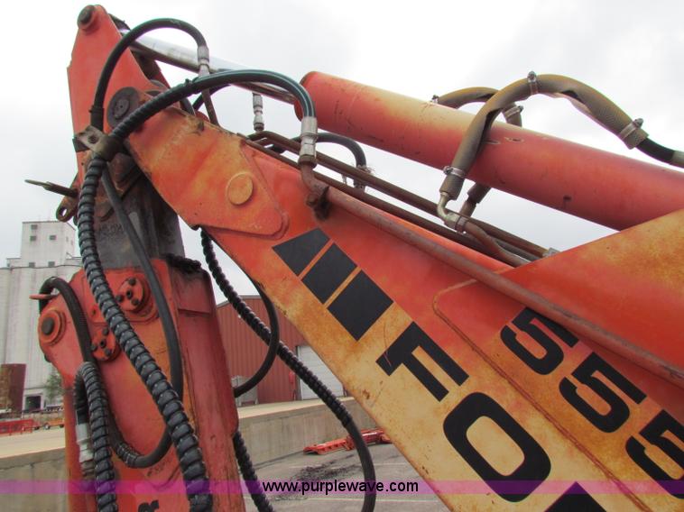 image for item E4054 1996 Ford 555D backhoe