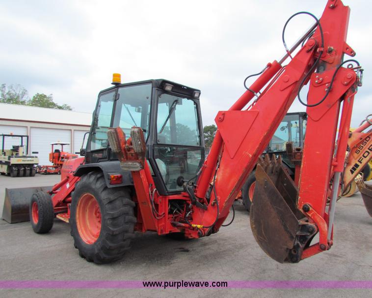 image for item E4055 1996 Ford 555D backhoe