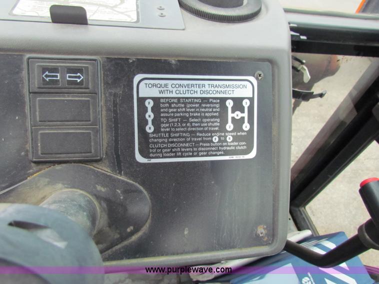 image for item E4055 1996 Ford 555D backhoe