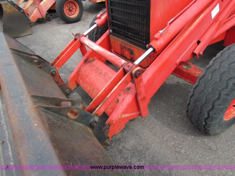 image for item E4055 1996 Ford 555D backhoe