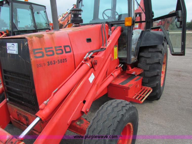 image for item E4055 1996 Ford 555D backhoe