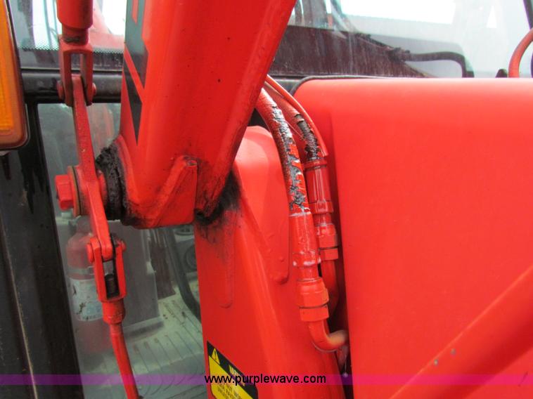image for item E4056 1996 Ford 555D backhoe