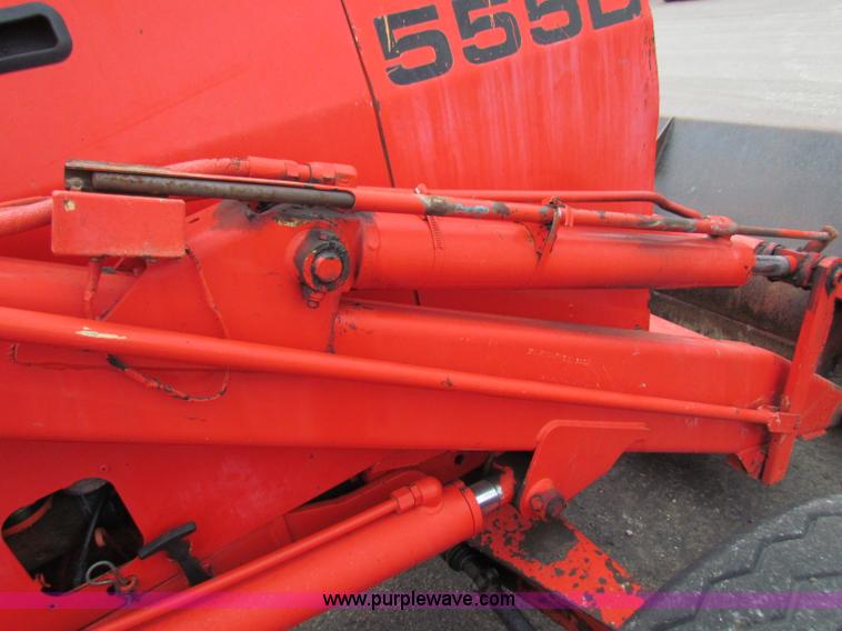 image for item E4056 1996 Ford 555D backhoe