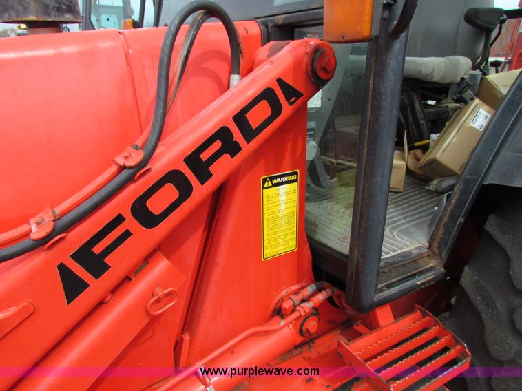 image for item E4056 1996 Ford 555D backhoe