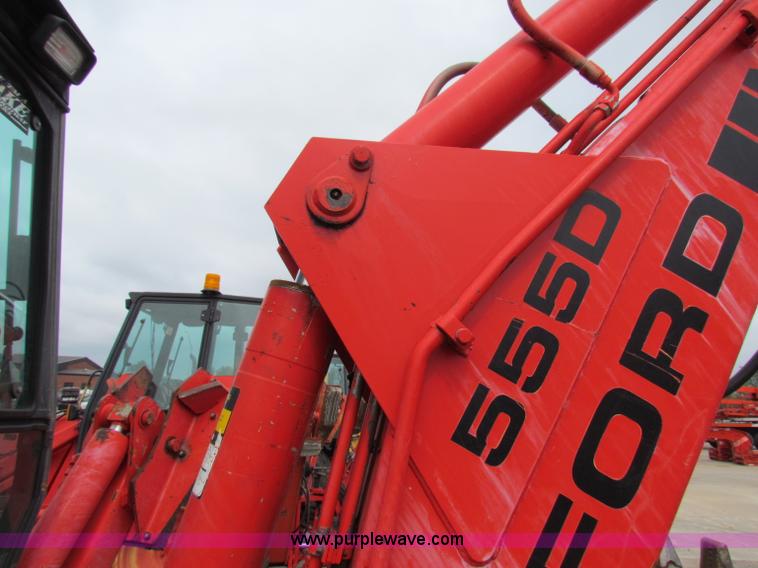 image for item E4056 1996 Ford 555D backhoe