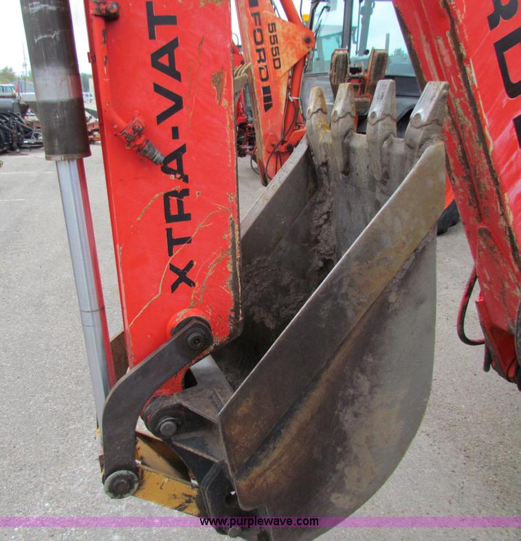 image for item E4056 1996 Ford 555D backhoe