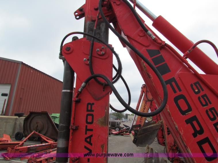 image for item E4056 1996 Ford 555D backhoe