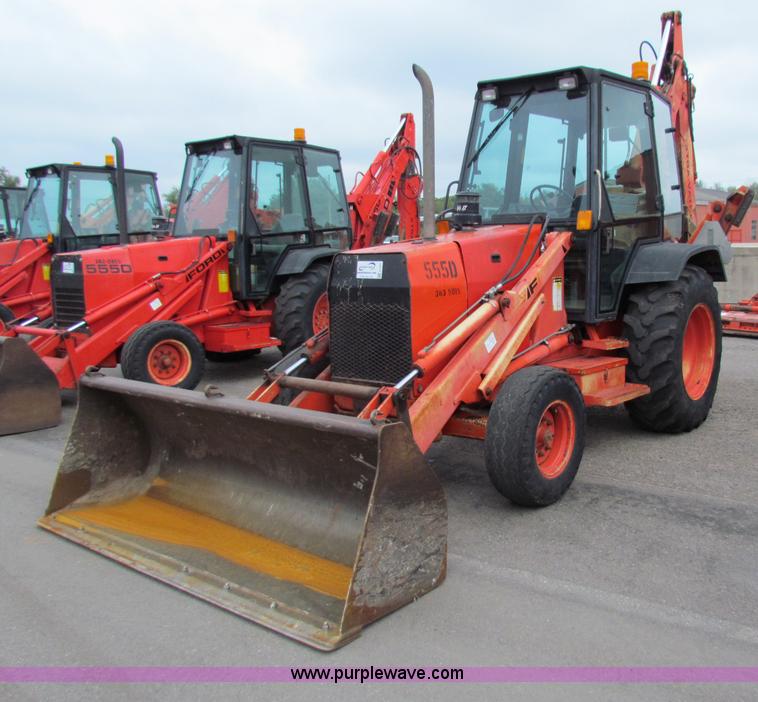 image for item E4057 1995 Ford 555D backhoe