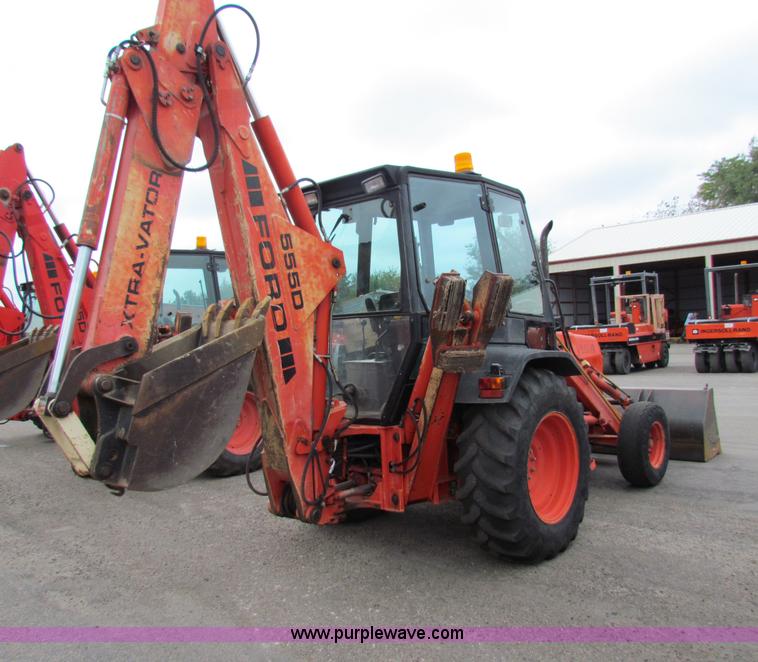 image for item E4057 1995 Ford 555D backhoe