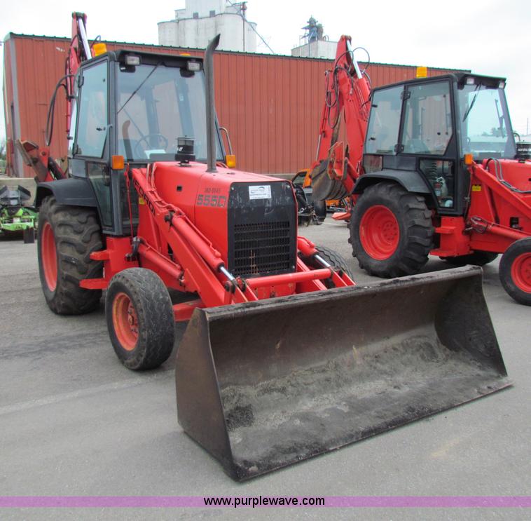 image for item E4058 1996 Ford 555D backhoe