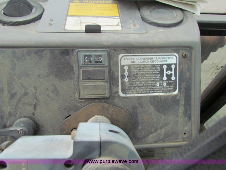 image for item E4058 1996 Ford 555D backhoe