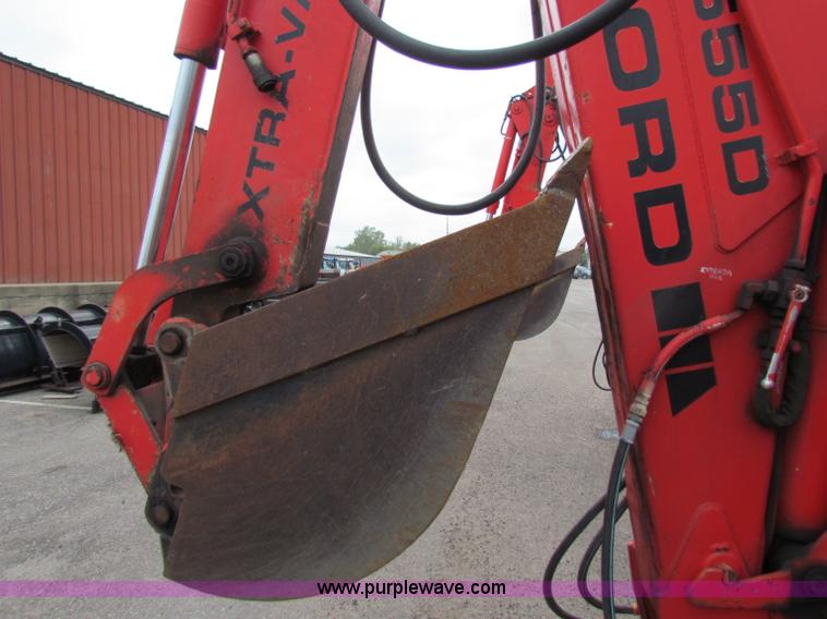 image for item E4058 1996 Ford 555D backhoe