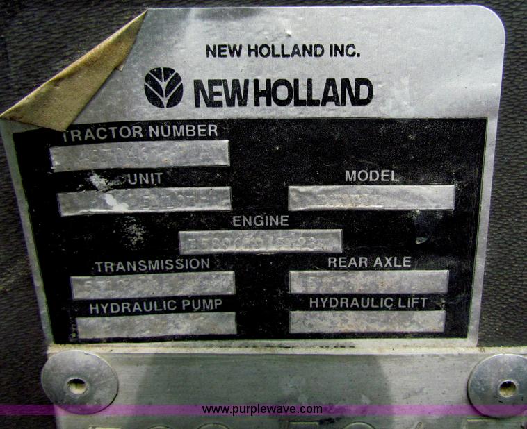 image for item E4058 1996 Ford 555D backhoe