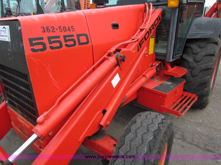 image for item E4058 1996 Ford 555D backhoe