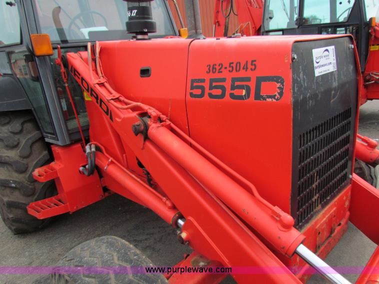 image for item E4058 1996 Ford 555D backhoe