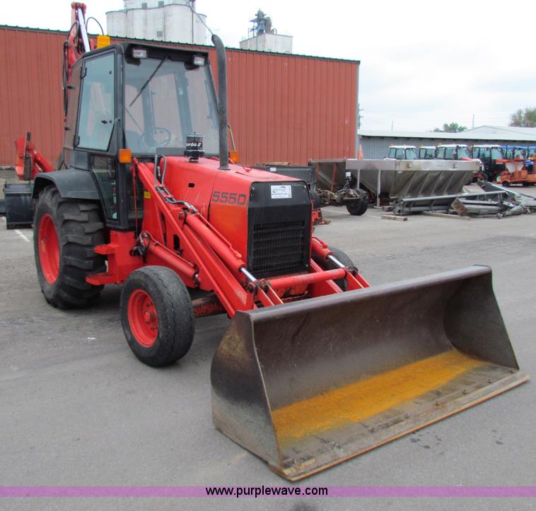 image for item E4059 1996 Ford 555D backhoe