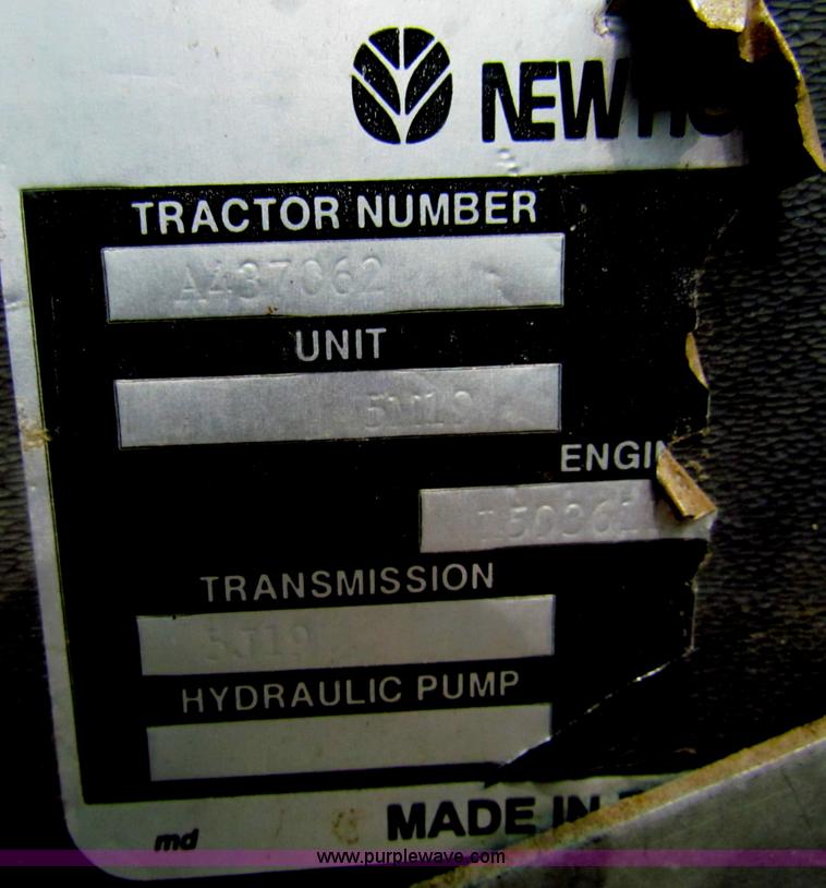 image for item E4059 1996 Ford 555D backhoe