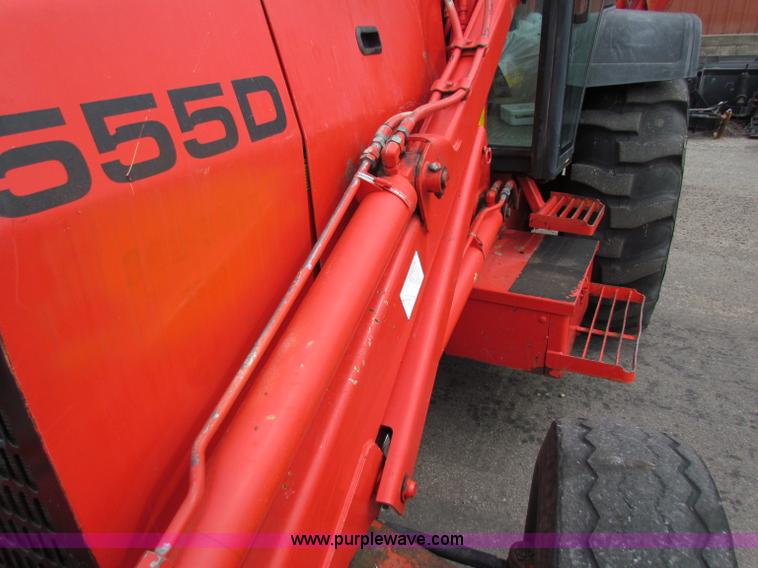 image for item E4059 1996 Ford 555D backhoe