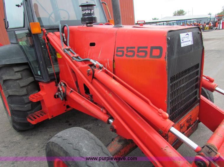 image for item E4059 1996 Ford 555D backhoe