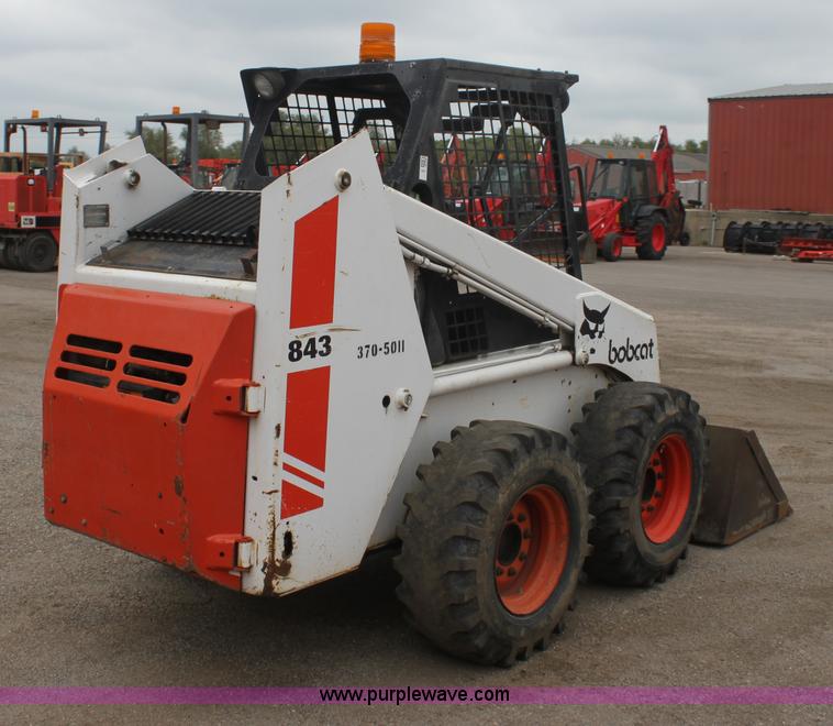 image for item E4061 1991 Bobcat 843H skid steer