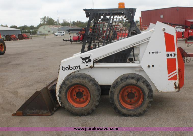 image for item E4061 1991 Bobcat 843H skid steer