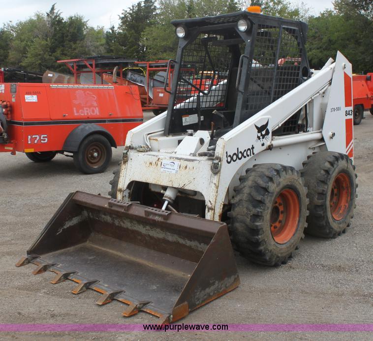 image for item E4061 1991 Bobcat 843H skid steer