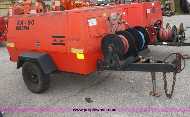 image for item E4093 1999 Atlas Copco XAS 90 JD air compressor