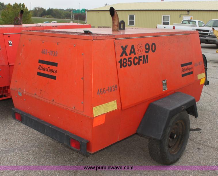 image for item E4093 1999 Atlas Copco XAS 90 JD air compressor