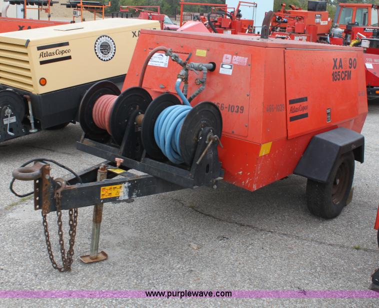 image for item E4093 1999 Atlas Copco XAS 90 JD air compressor